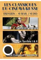 Grands classiques du cinéma russe - Eisenstein : 4 films / 4 DVD (Les)